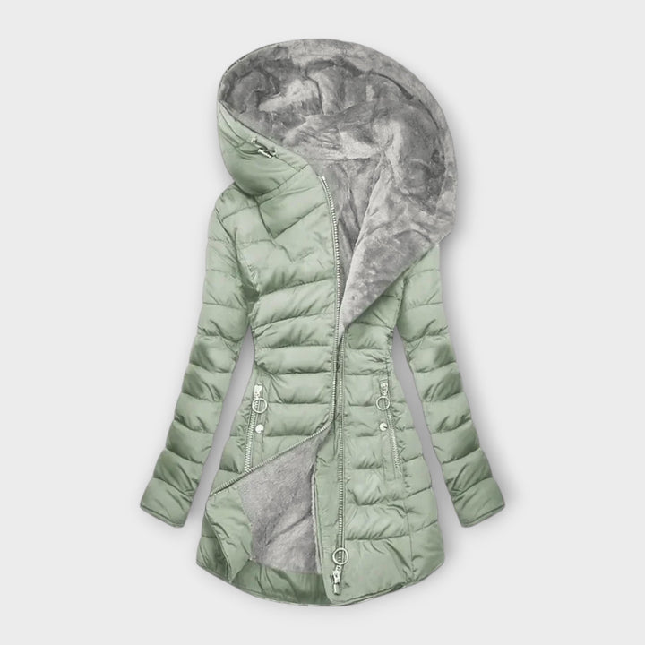 Beatrice - Warm Winter Coat With Fleece Lining