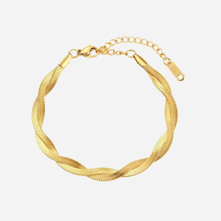 Clara | Twisted Bracelet 18K Gold