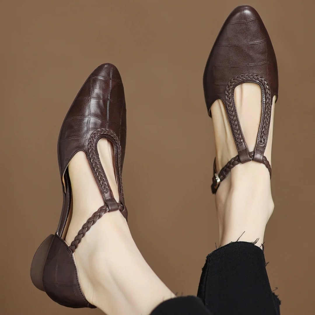 Kena | Leather Mary Janes