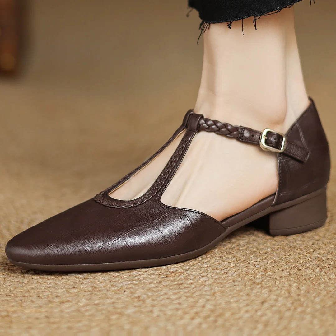 Kena | Leather Mary Janes