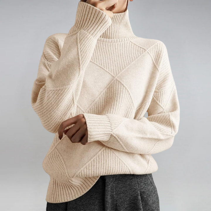 Gique | Luxe Cashmere Turtleneck Sweater