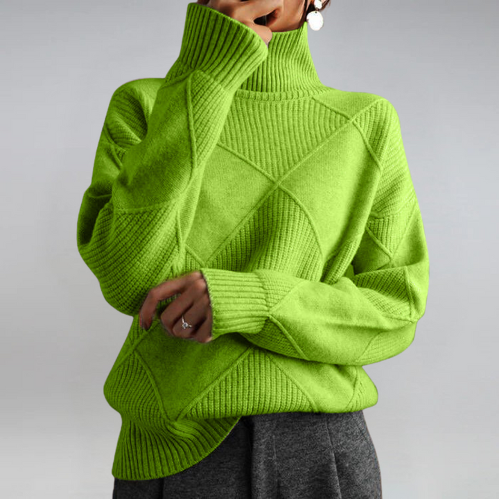 Clara | Luxe Cashmere Turtleneck Sweater