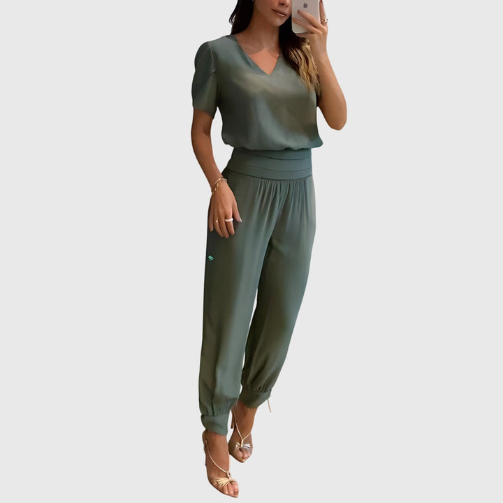 Clara | Stylish Blouse and Pants Set