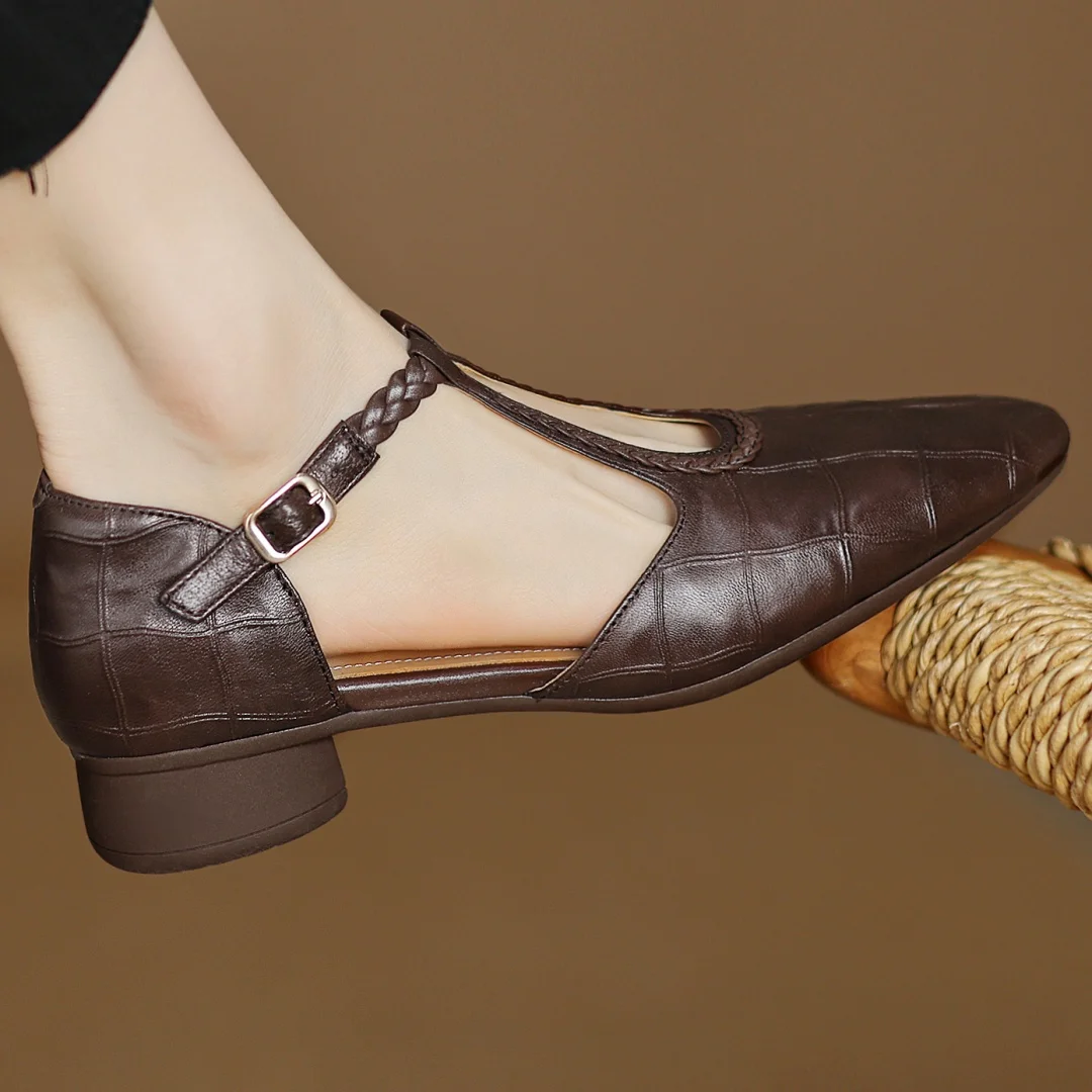 Kena | Leather Mary Janes