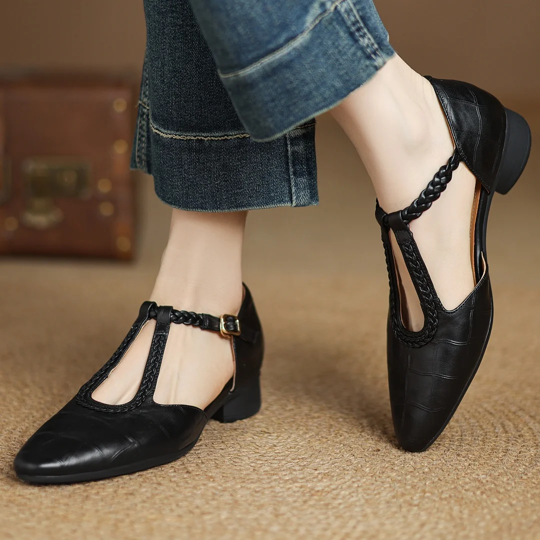Kena | Leather Mary Janes