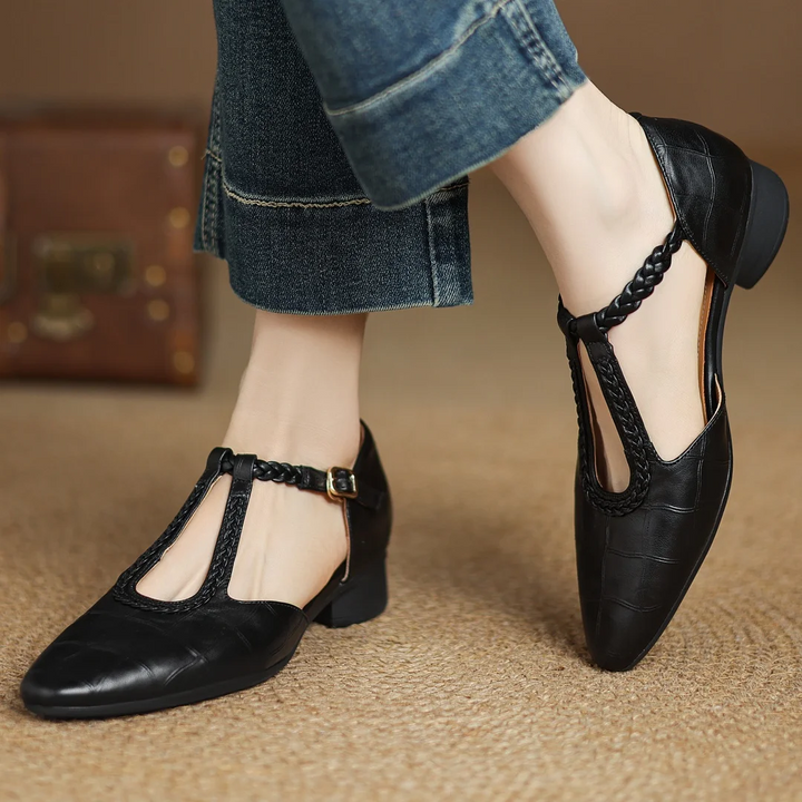 Kena | Leather Mary Janes