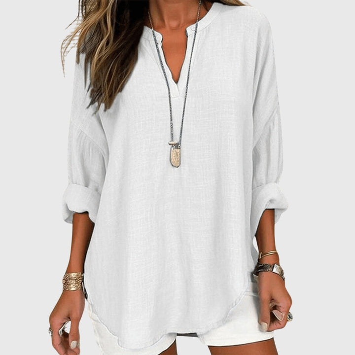 Clara | Flowy Elegant Beach Shirt