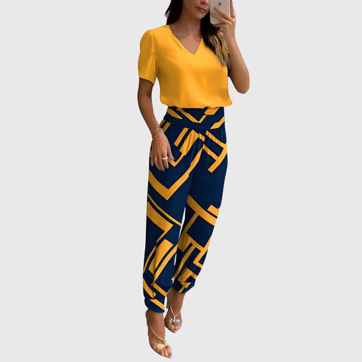 Clara | Stylish Blouse and Pants Set