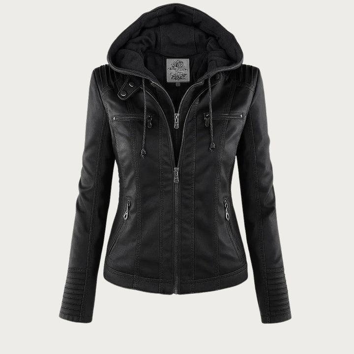 Monika | Robust and Elegant Leather Jacket