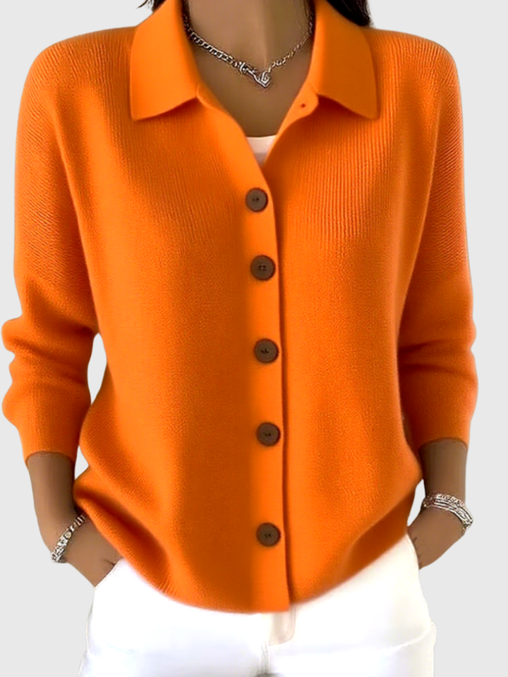 Narissa™ | Vibrant Button Knit Cardigan