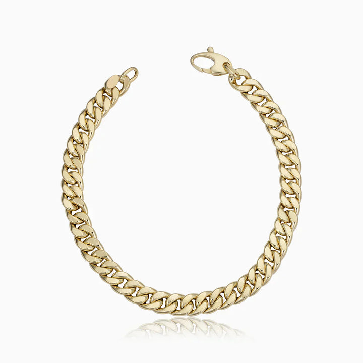Clara | Cuban Armband 18k Gold