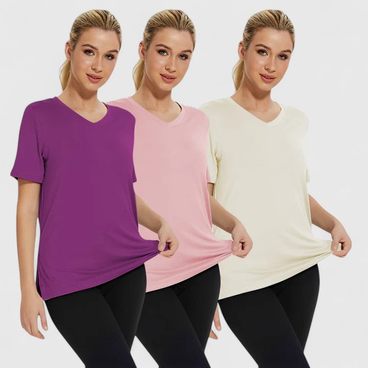 Clara | Comfortable Tee (Pack of 3)