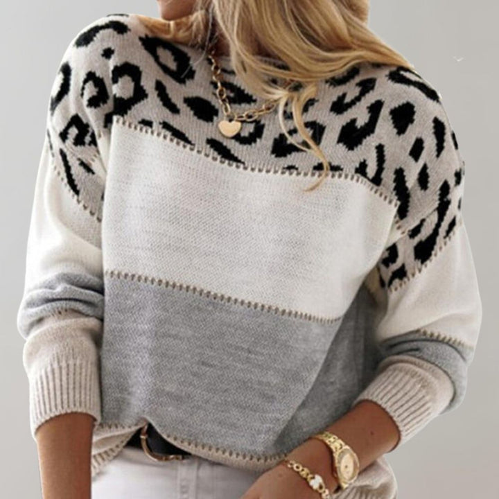 Pascalina | Leopard Print Casual Sweater