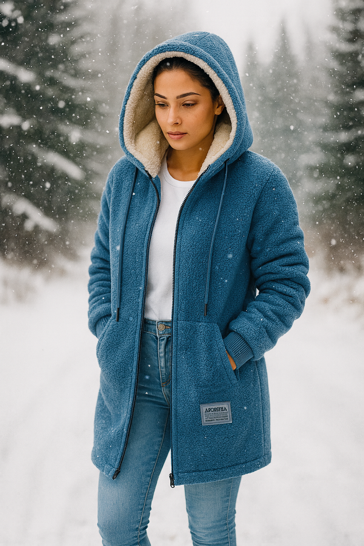 Ilona | Warm & Cozy Fleece Jacket for Women