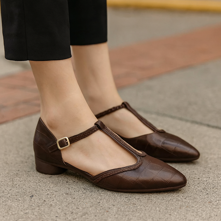Kena | Leather Mary Janes