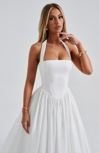 Alba | Elegant Midi Dress