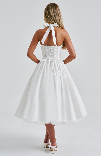 Alba | Elegant Midi Dress