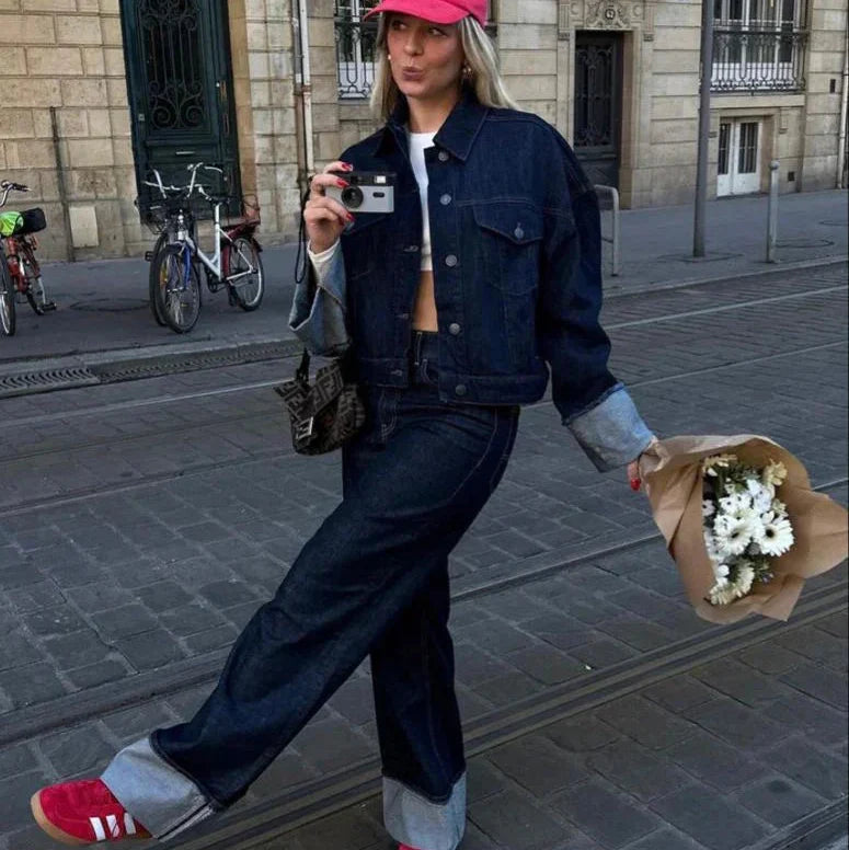 Jade | Denim Set