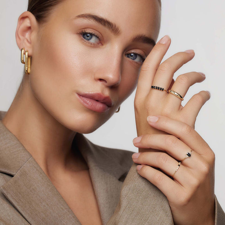 Clara | Solid Ring 14k Gold