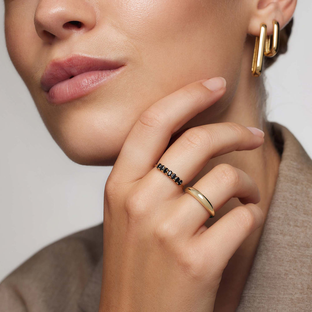 Clara | Solid Ring 14k Gold