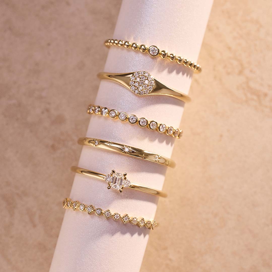 Clara | Diamond Ring 18K Gold