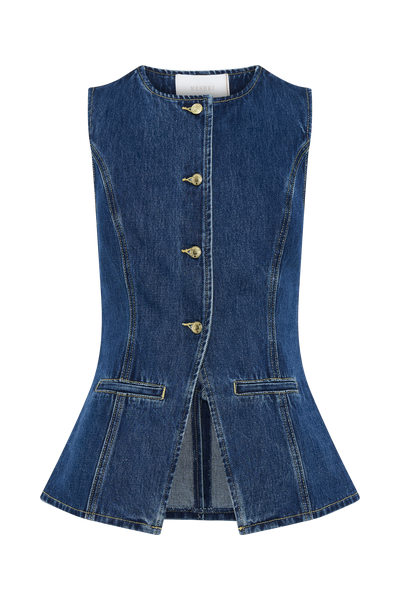 Isabeau | Denim Two-Piece Set