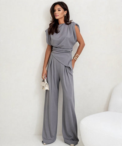 Aveline | Sleeveless Two-Piece Set
