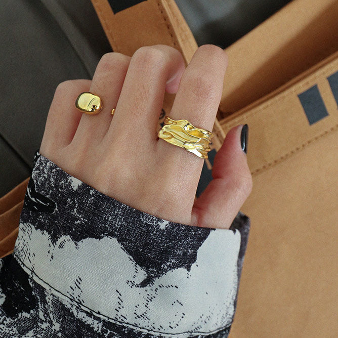Clara | Big Ring 18K Gold