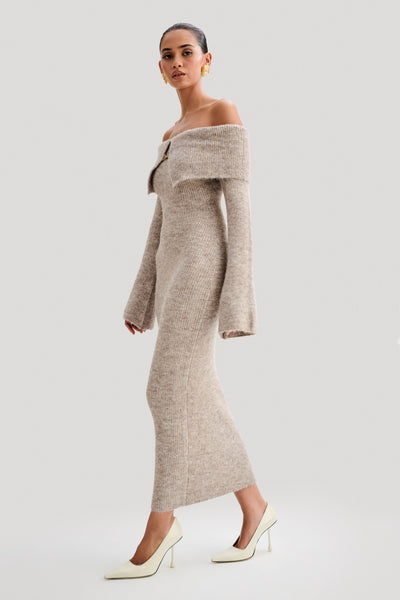 Zephyra | Knit Maxi Dress