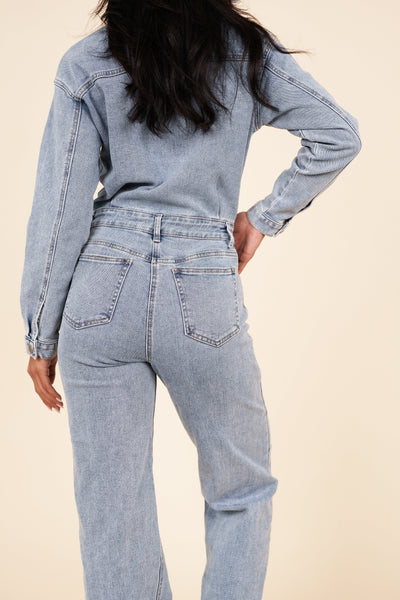 Riley Denim Jumpsuit