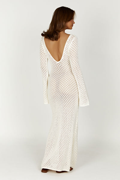 Zinnia | Crochet Maxi Dress