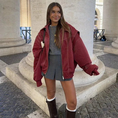 Faye | Leather Jacket
