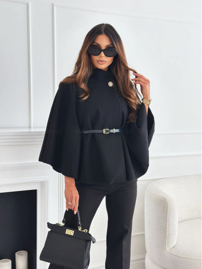 Maria | Cape Belt Coat