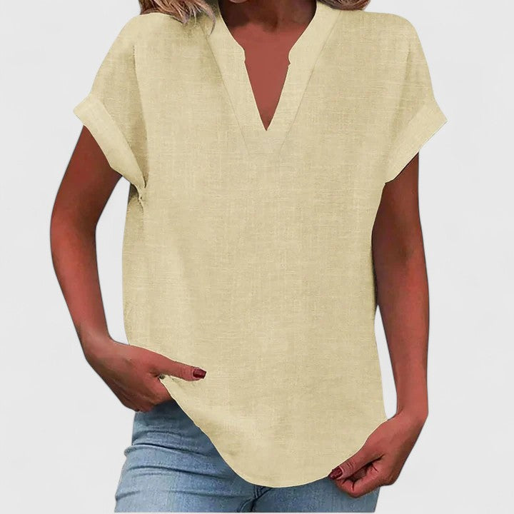 Clara | Comfortable V-Neck Blouse