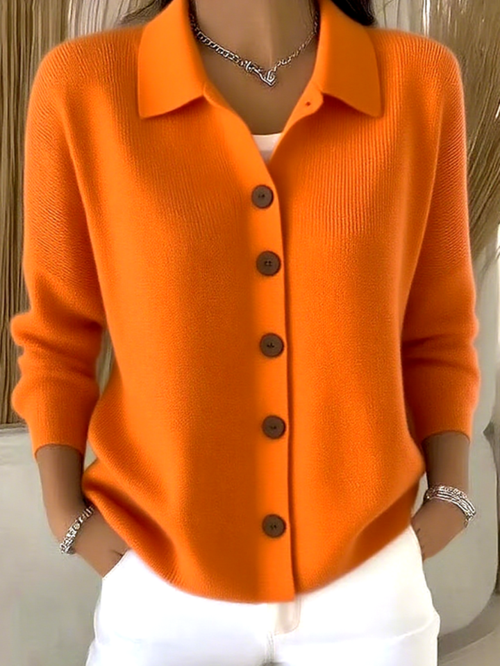 Narissa™ | Vibrant Button Knit Cardigan