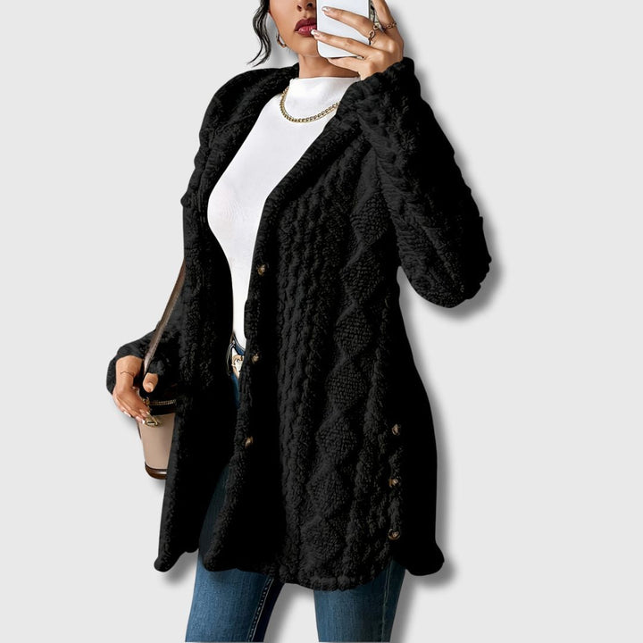 ANABELLE™ | Cozy Hooded Teddy Coat