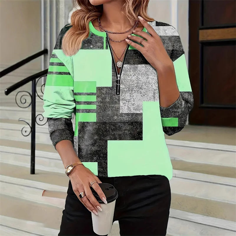 Elara – Premium Half-Zip Pullover