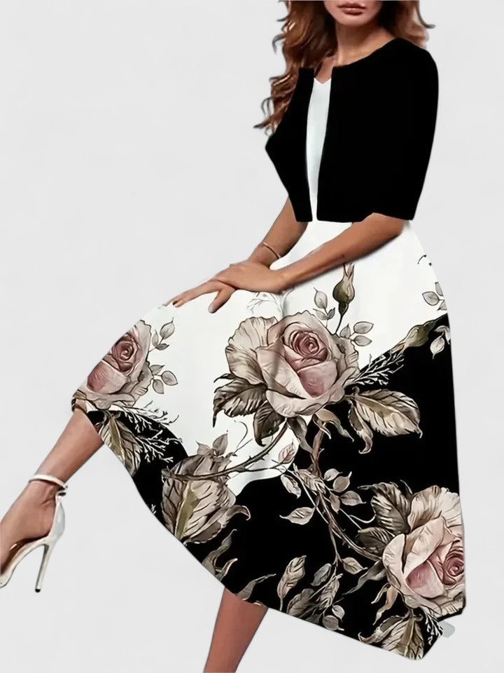 Chantal | Elegant Midi Dress