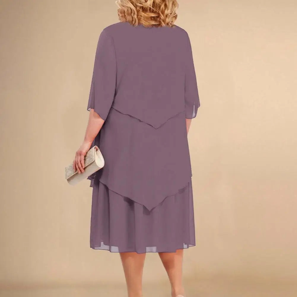 Katy | Elegant Layered Dress