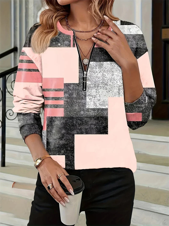 Elara – Premium Half-Zip Pullover