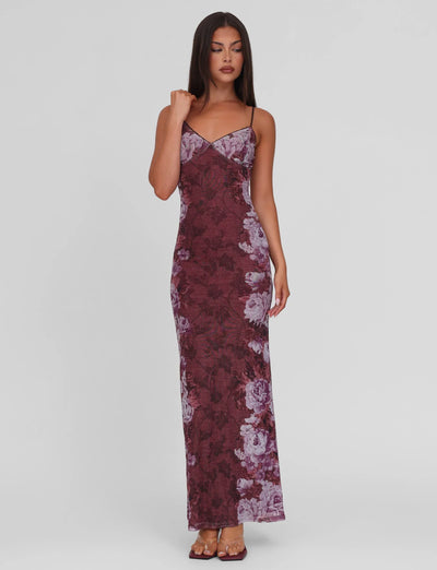 Molly | Floral Maxi Dress