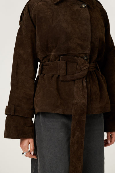 Caza | Cropped Trench Coat