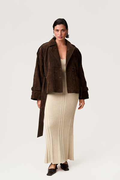 Caza | Cropped Trench Coat