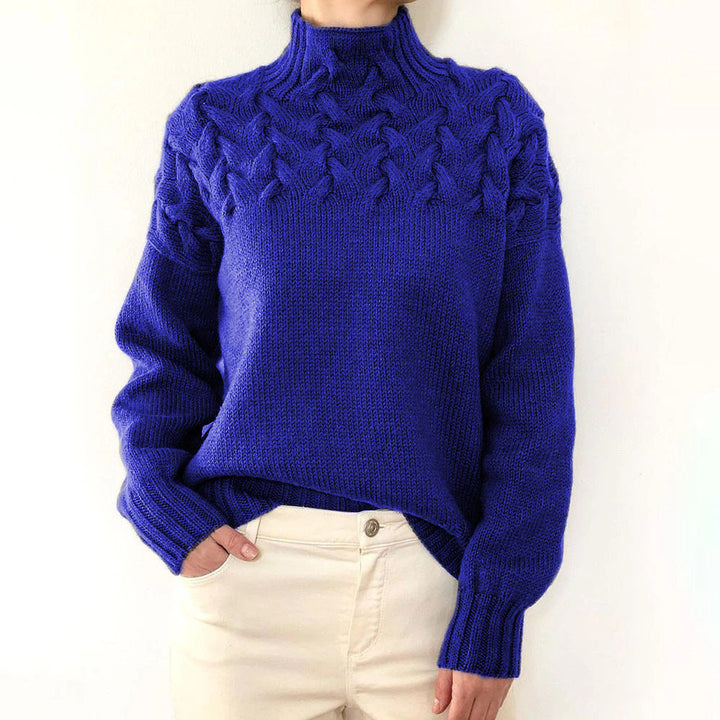 Karen – Warm Knitted Turtleneck