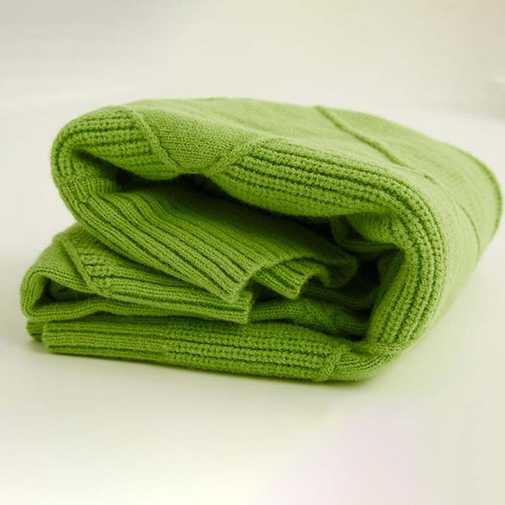 Averly | Textured Turtleneck Knit Sweater