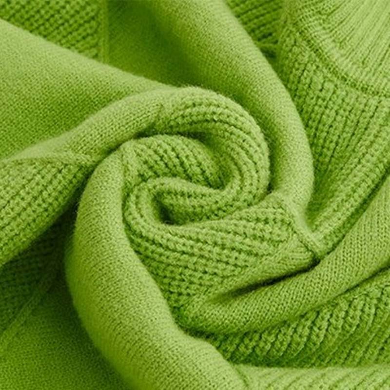 Averly | Textured Turtleneck Knit Sweater