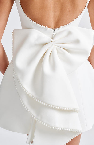 Eleanor | Cute Bow Mini Dress