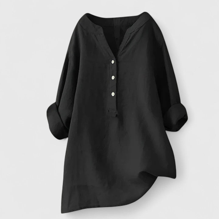 Clara | Elegant Button-Front Shirt