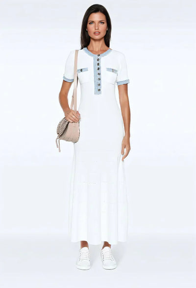 Alora | Knit Maxi Dress