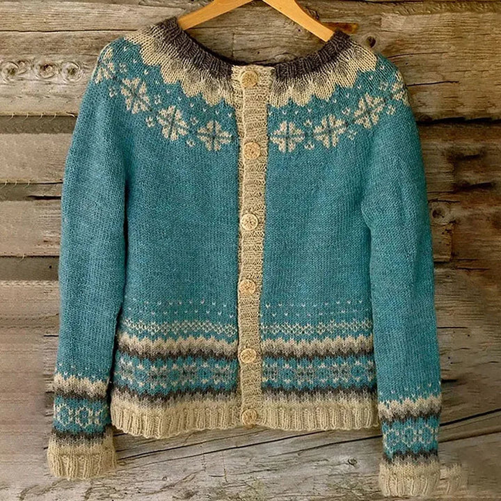 Allaira | Vintage Icelandic Wool Cardigan
